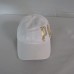 Victoria's Secret "PINK" Cotton Adjustable Hat Cap White/Gold Foil NWOT  eb-36518013